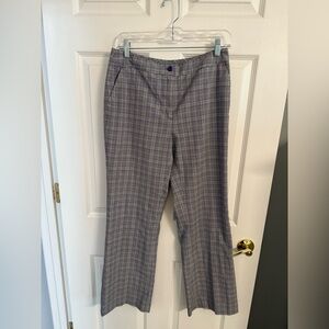 EP Pro Purple and Gray Plaid Golf Pants Size 6